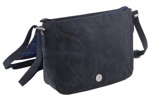 Dámska kabelka crossbody 450112 modrá