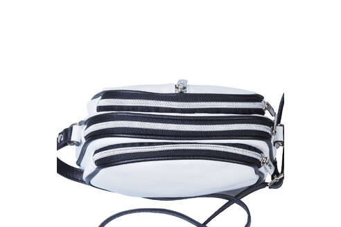 Dámska kabelka crossbody biela