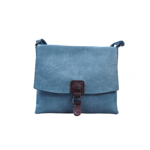 Dámska kabelka crossbody modrá