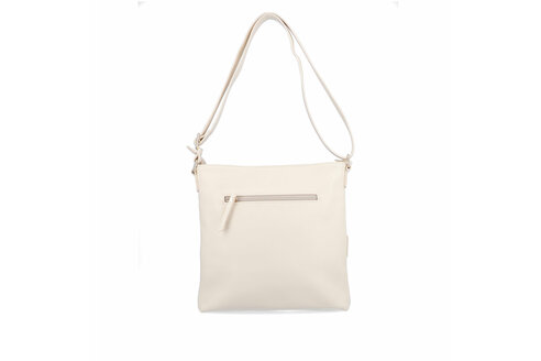 Dámska kabelka crossbody Remonte Q0621-60 biela káva