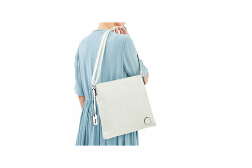 Dámska kabelka crossbody Rieker H1033-80 biela