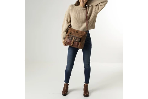 Dámska kabelka crossbody Rieker H1340-22 hnedá