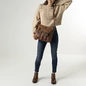 Dámska kabelka crossbody Rieker H1340-22 hnedá