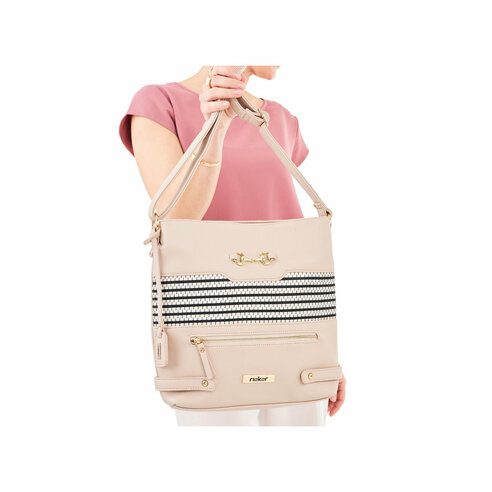 Dámska kabelka crossbody Rieker H1517-60 ružová