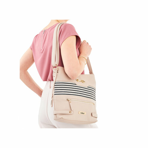 Dámska kabelka crossbody Rieker H1517-60 ružová