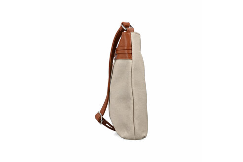 Dámska kabelka crossbody Rieker H1519-62 biela káva