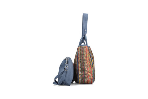 Dámska kabelka Rieker H1307-90 modrá