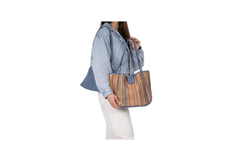 Dámska kabelka Rieker H1307-90 modrá