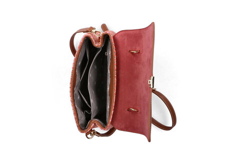 Dámska kabelka Rieker H1606-94 ružová