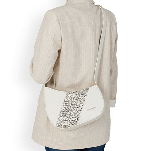 Dámska kabelka Rieker Q0672-61 biela káva