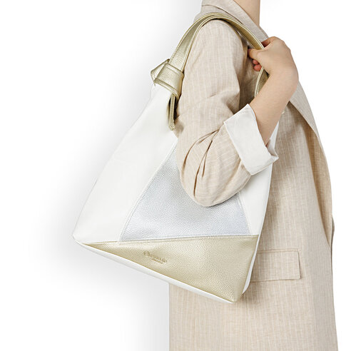 Dámska kabelka Rieker Q0720-82 zlatá