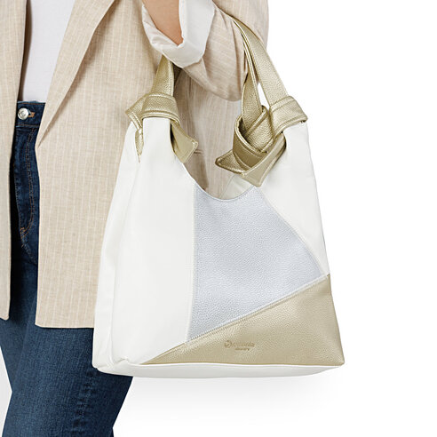 Dámska kabelka Rieker Q0720-82 zlatá