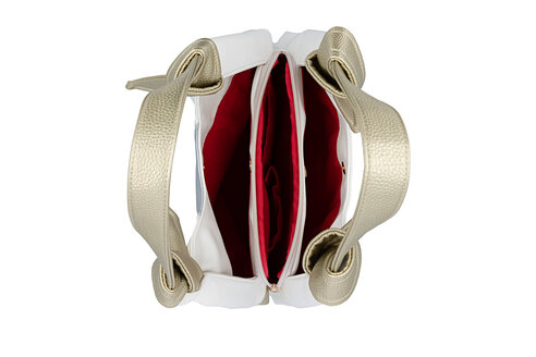 Dámska kabelka Rieker Q0720-82 zlatá