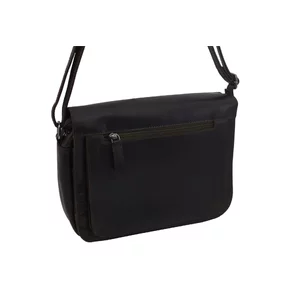 Dámska kožená crossbody kabelka olivová 250116