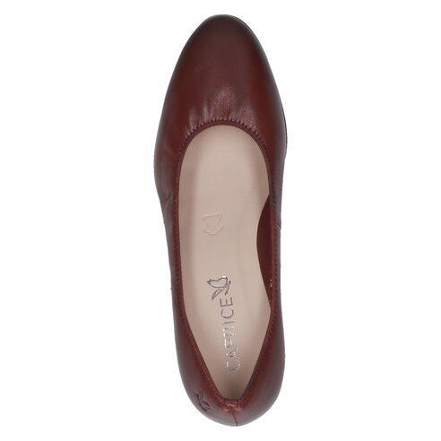 Dámska lodičky Caprice bordová