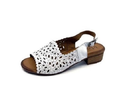 Dámska otvorená sandála na nízkom podpätku