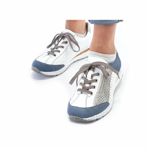 Dámska športová obuv Rieker 544G6-90 biela