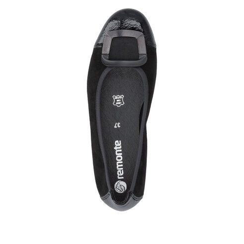 Dámske baleríny Remonte D0K12-02 čierna