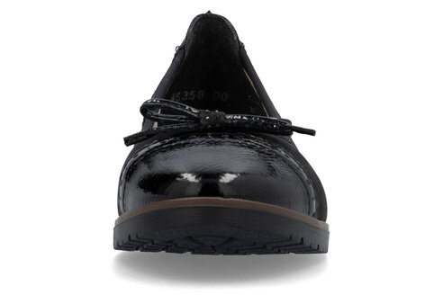 Dámske baleríny Rieker 45358-00 čierna