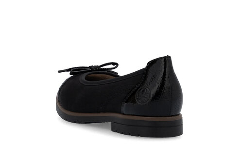 Dámske baleríny Rieker 45358-00 čierna