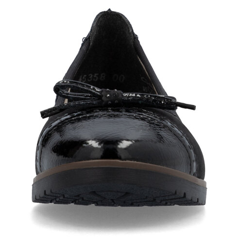 Dámske baleríny Rieker 45358-00 čierna