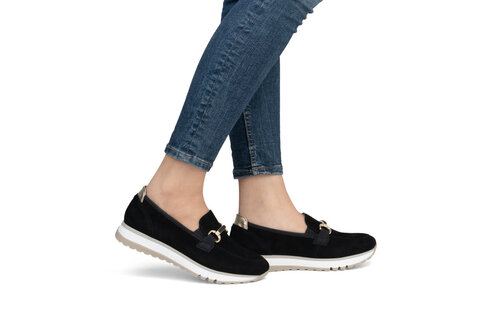 Dámske baleríny Rieker 49042-00 čierna