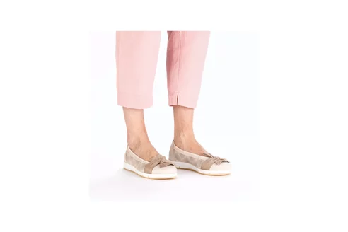 Dámske baleríny Rieker L3066-60 béžová