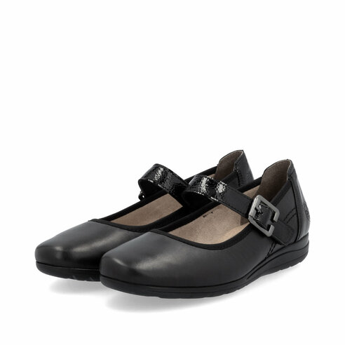 Dámske baleríny Rieker L9352-00 čierne