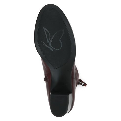 Dámske čižmy Caprice 9-25348-41 540 bordová