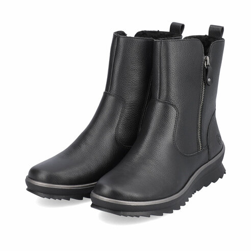 Dámske čižmy Remonte R8482-60 biela káva