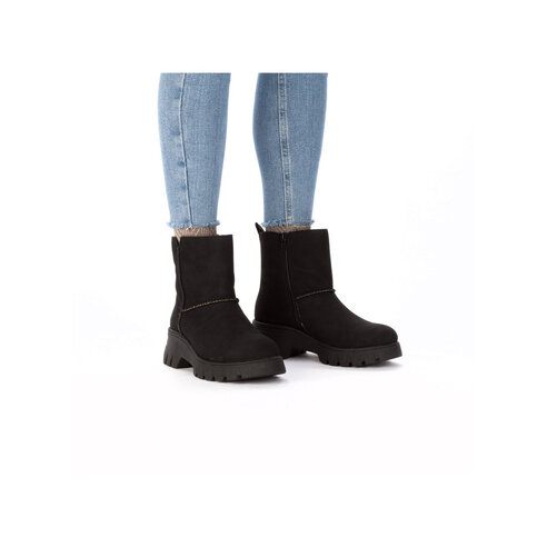 Dámske čižmy Rieker 71864-00 čierna