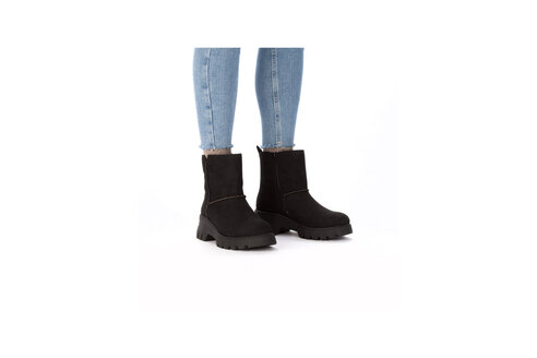 Dámske čižmy Rieker 71864-00 čierna