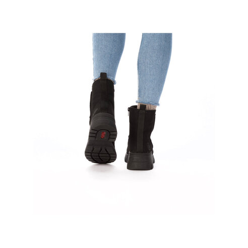 Dámske čižmy Rieker 71864-00 čierna