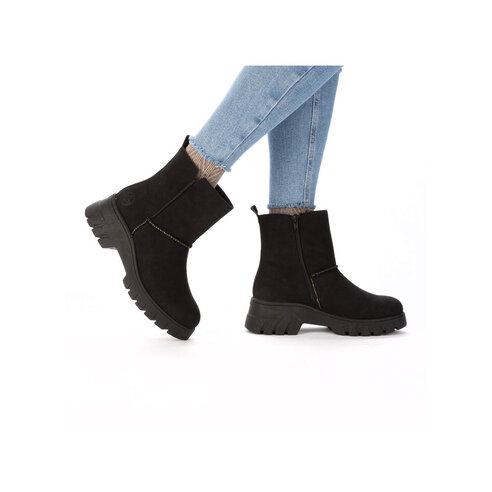 Dámske čižmy Rieker 71864-00 čierna