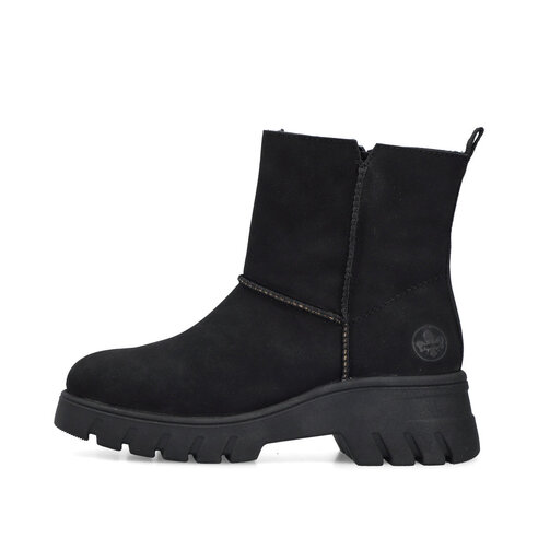 Dámske čižmy Rieker 71864-00 čierna