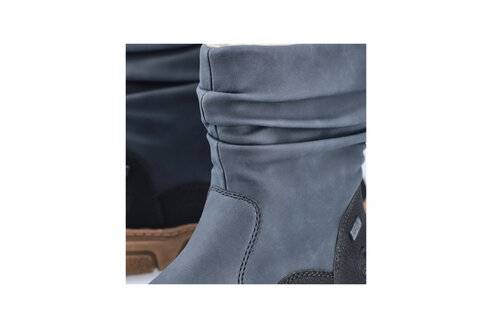 Dámske čižmy Rieker 72382-14 modrá