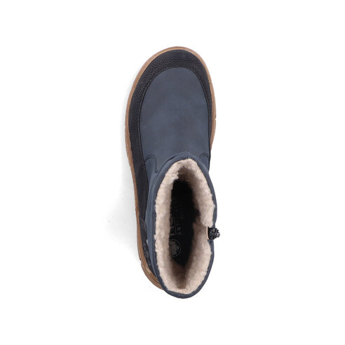 Dámske čižmy Rieker 72382-14 modrá