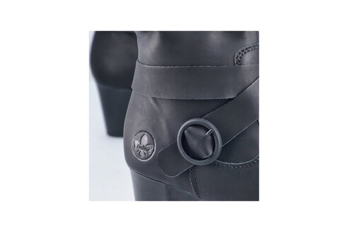 Dámske čižmy Rieker 77690-00 čierna