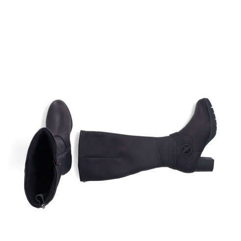 Dámske čižmy Rieker 77690-00 čierna