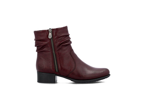 Dámske čižmy Rieker 78656-35 bordová