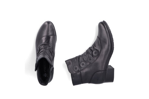 Dámske čižmy Rieker 78659-00 čierna