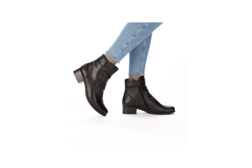 Dámske čižmy Rieker 78659-00 čierna