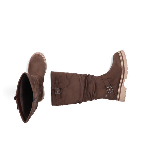 Dámske čižmy Rieker 91592-25 hnedá