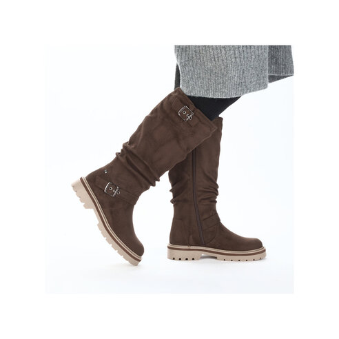 Dámske čižmy Rieker 91592-25 hnedá