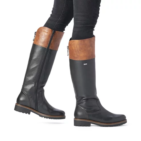Dámske čižmy Rieker čierny R6581-02