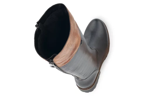 Dámske čižmy Rieker čierny R6581-02