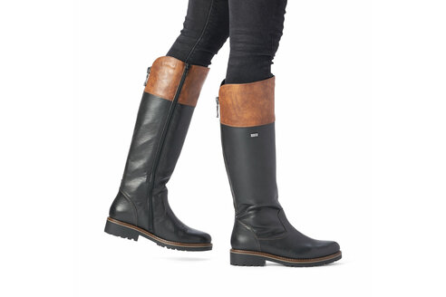 Dámske čižmy Rieker R6581-02 čierna