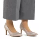 Dámske lodičky Rieker 41160-90 zlatá