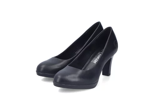 Dámske lodičky Rieker 41560-01 čierna