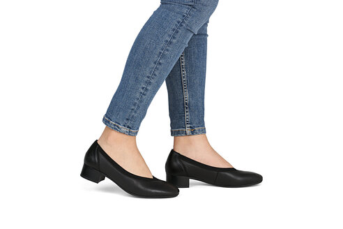 Dámske lodičky Rieker 43452-00 čierna